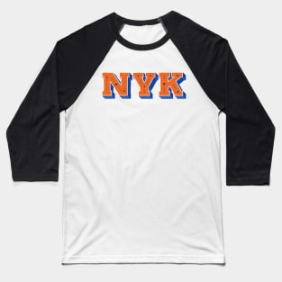 NYK Decoration Text Baseball T-Shirt